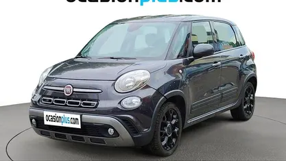 Usado Fiat 500L Cross 95 CV (69 kW) 2021 Gris Monovolumen