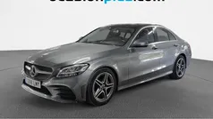 Gris Usado 2021 Mercedes C200 AMG Berlina | 28.591 € (Precio justo)