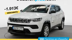Blanco Usado 2022 Jeep Compass Longitude SUV | 19.990 € (Precio justo)
