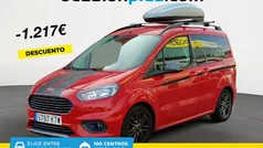 Rojo Usado 2019 Ford Tourneo Courier Sport Monovolumen | 13.390 € (Precio justo)