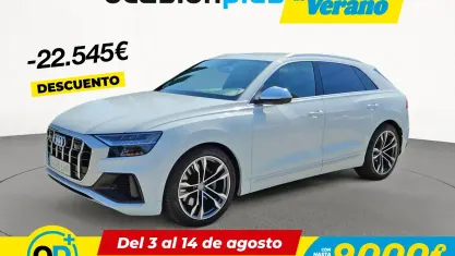 Usado Audi Q8 S-Line 435 CV (319 kW) 2020 Blanco SUV