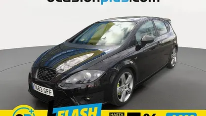 Usado Seat Leon FR 211 CV (155 kW) 2009 Negro Utilitario