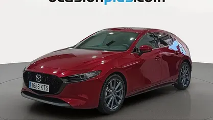 Usado Mazda 3 122 CV (89 kW) 2019 Rojo Utilitario