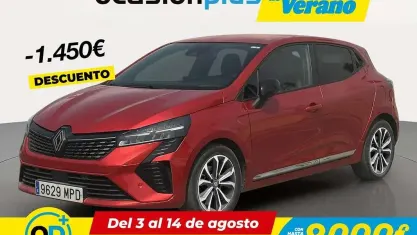 Usado Renault Clio Techno 91 CV (66 kW) 2024 Rojo Utilitario