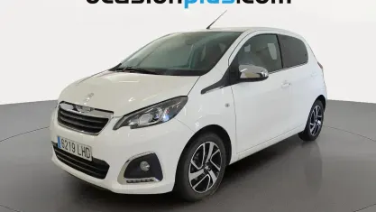 Usado Peugeot 108 Collection 72 CV (52 kW) 2020 Blanco Utilitario