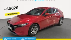 Rojo Usado 2019 Mazda 3 | 19.700 € (Precio justo)