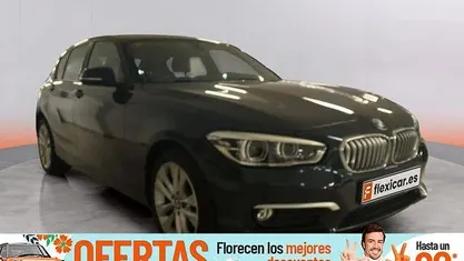 Usado BMW 116 116 CV (85 kW) 2015 Azul Utilitario