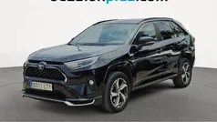 Negro Usado 2021 Toyota RAV4 Hybrid Advance SUV | 34.355 € (Buen precio)
