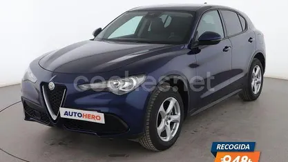 Azul Usado 2018 Alfa Romeo Stelvio Super SUV | 19.999 € (Super precio)