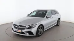 Gris Usado 2020 Mercedes C220 Familiar | 30.099 € (Buen precio)