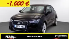 Negro Usado 2012 Audi A1 Attraction Utilitario | 9490 € (Precio justo)