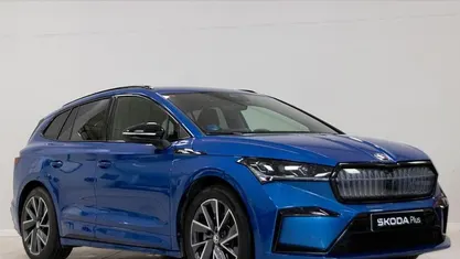 Usado Skoda Enyaq iV SportLine 150 kW (204 CV) 2021 Azul SUV