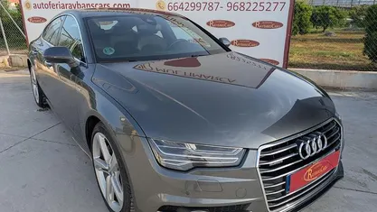 Usado Audi A7 Sportback S-Line 272 CV (200 kW) 2016 Gris Utilitario