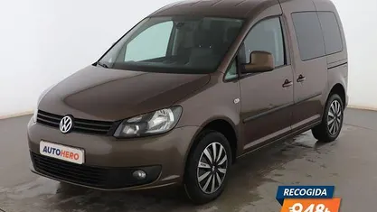 Usado VW Caddy Trendline 102 CV (75 kW) 2014 Marrón Monovolumen