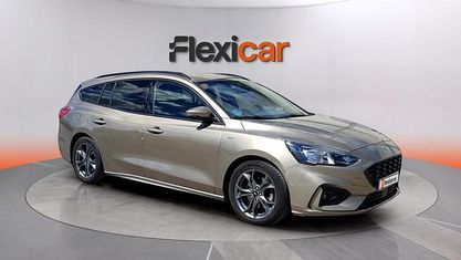 Brugt Ford Focus ST-Line 125 HK (91 kW) 2019 Beige Sedan
