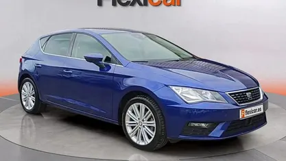 Usado Seat Leon XCELLENCE 151 CV (111 kW) 2020 Azul Berlina