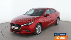 Rojo Usado 2017 Mazda 3 Berlina | 15.199 € (Precio justo)