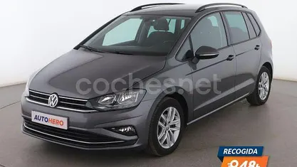 Gris Usado 2019 VW Golf Sportsvan Advance Monovolumen | 13.799 € (Precio justo)