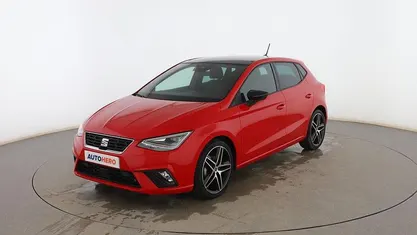 Usado Seat Ibiza FR 150 CV (110 kW) 2021 Rojo Berlina