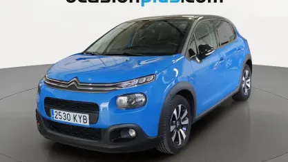 Usado Citroën C3 PureTech 110 CV (80 kW) 2019 Azul Utilitario