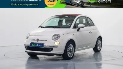 Usado Fiat 500C 69 CV (50 kW) 2014 Blanco Descapotable