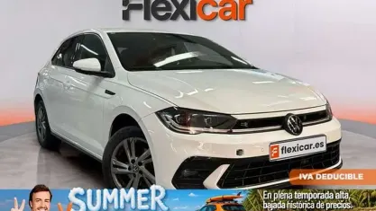 Usado VW Polo R-line 110 CV (80 kW) 2022 Blanco Utilitario