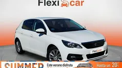 Blanco Usado 2021 Peugeot 308 Active Berlina | 10.390 € (Precio justo)