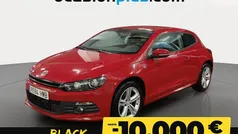 Rojo Usado 2014 VW Scirocco R-line Coupe | 14.490 € (Precio justo)