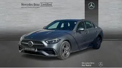 Gris selenita Usado 2024 Mercedes C300e AMG line Berlina | 51.990 € (Buen precio)