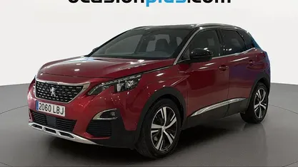 Usado Peugeot 3008 GT-line 131 CV (96 kW) 2019 Rojo SUV