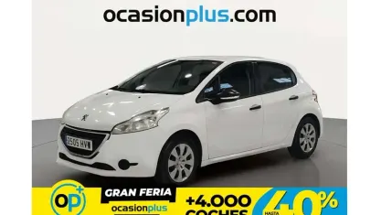 Usado Peugeot 208 Business-Line 68 CV (50 kW) 2014 Blanco Utilitario