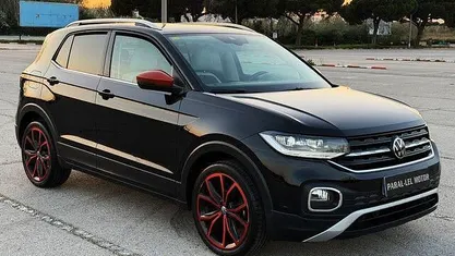 Usado VW T-Cross Sportline 150 CV (110 kW) 2021 Negro SUV