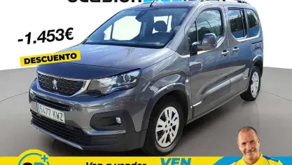 Usado Peugeot Rifter Allure 110 CV (80 kW) 2019 Gris Monovolumen