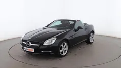 Negro Usado 2016 Mercedes SLK200 Descapotable | 21.499 € (Precio justo)