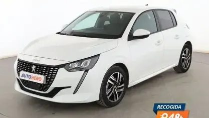 Usado Peugeot 208 Allure 131 CV (96 kW) 2021 Blanco Utilitario