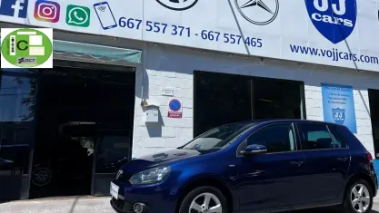 Usado VW Golf VII Advance 105 CV (77 kW) 2012 Azul Utilitario