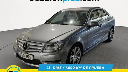 Gris plata Usado 2013 Mercedes C180 Avantgarde Berlina | 13.900 € (Precio justo)