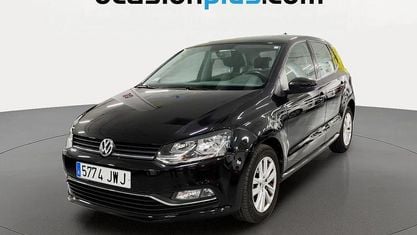 Käytetty VW Polo 90 HP (66 kW) 2017 Musta Viistoperä