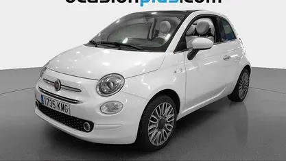 Usado Fiat 500C Lounge 69 CV (50 kW) 2018 Blanco Descapotable