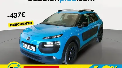 Usado Citroën C4 Feel 110 CV (80 kW) 2017 Azul SUV