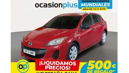 Usado Mazda 3 116 CV (85 kW) 2013 Rojo Utilitario