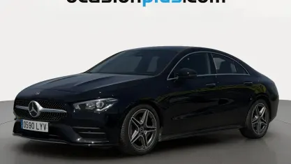 Usado Mercedes CLA180 AMG 136 CV (100 kW) 2022 Negro Coupe