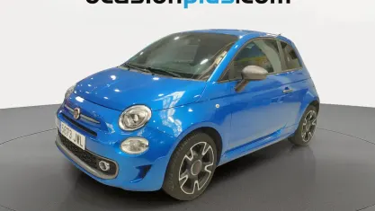 Usado Fiat 500 S 69 CV (50 kW) 2017 Azul Utilitario