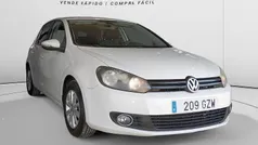 Blanco Usado 2010 VW Golf VI Advance Berlina | 8990 € (Precio justo)