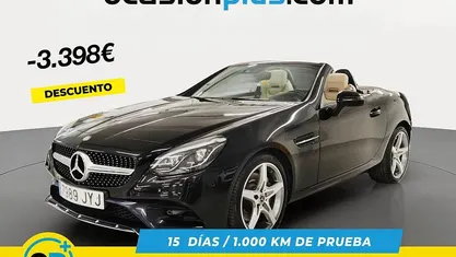 Usado Mercedes SLC200 AMG 184 CV (135 kW) 2017 Negro Descapotable