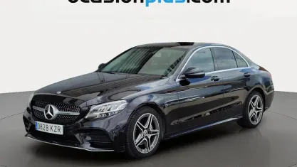 Używany Mercedes C220 AMG 194 KM (142 kW) 2019 Czarny Sedan/Limuzyna