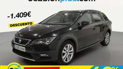 Usado Seat Leon 4Drive 184 CV (135 kW) 2018 Negro SUV