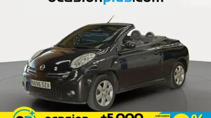 Begagnad Nissan Micra C+C Tekna 88 HK (64 kW) 2006 Svart Cab