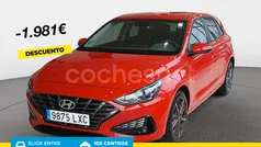 Rojo Usado 2022 Hyundai i30 Berlina | 18.500 € (Precio justo)
