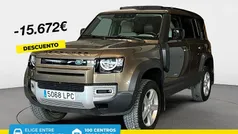 Beige Usado 2021 Land Rover Defender S SUV | 54.990 € (Super precio)